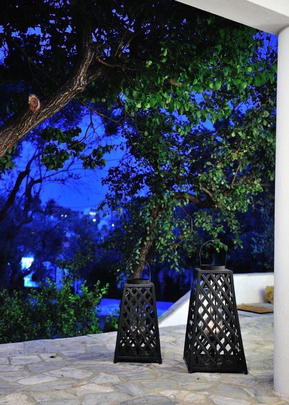 Villa Ftelia Skiathos Town Bagian luar foto